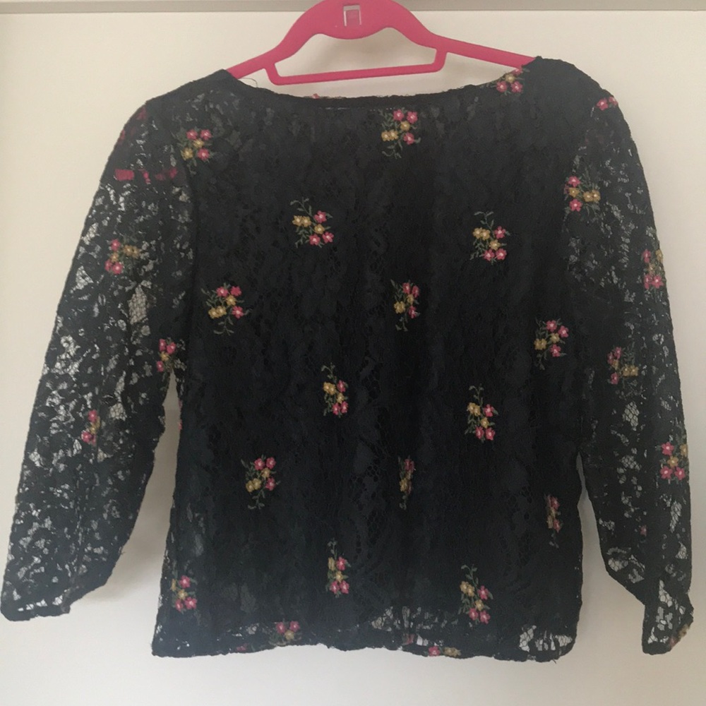 Zara lace top